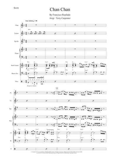 Chan Chan (chan Chan Son) (arr. Terry Carpenter)