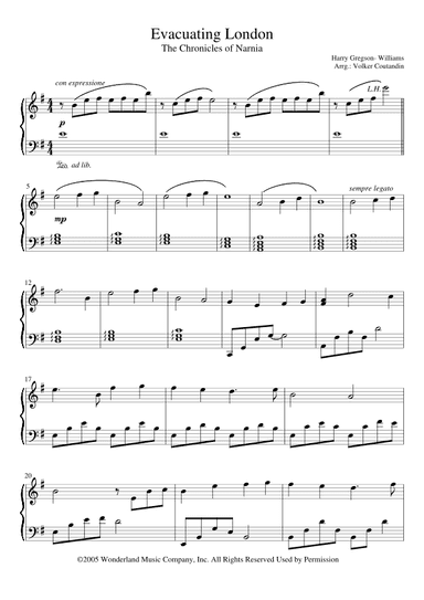 Evacuating London (arr. Volker Coutandin)