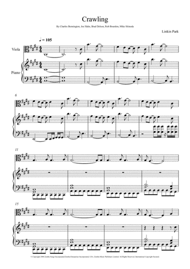 Crawling (arr. André Laitano)