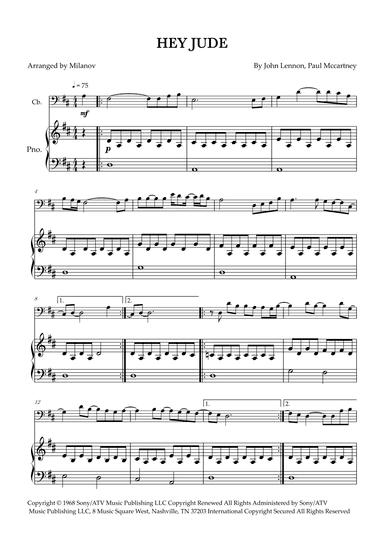 Hey Jude (arr. Milanov)