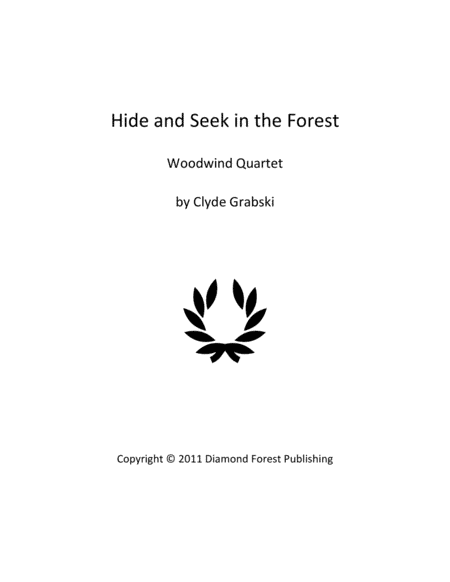 HIde and Seek in the Forest - Woodwind Quartet