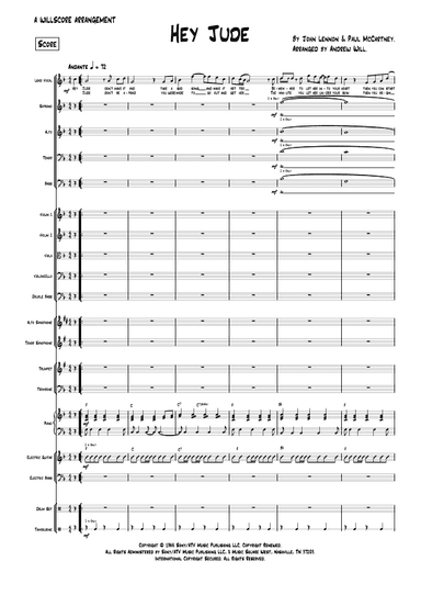 Hey Jude (arr. Andrew Will)