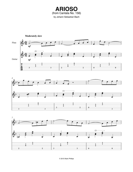 Arioso (arr. Mark Phillips)