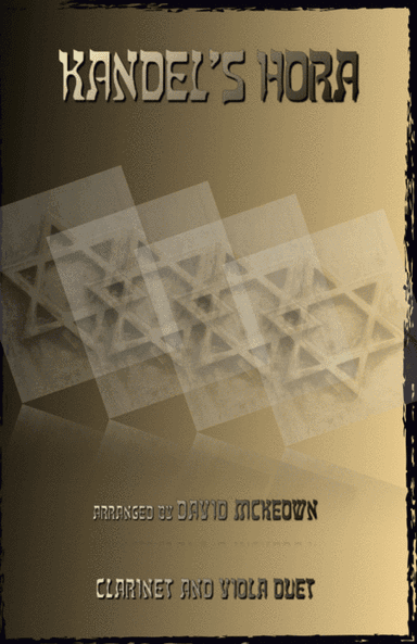 Kandel's Hora, Klezmer tune for Clarinet and Viola Duet (arr. David McKeown)