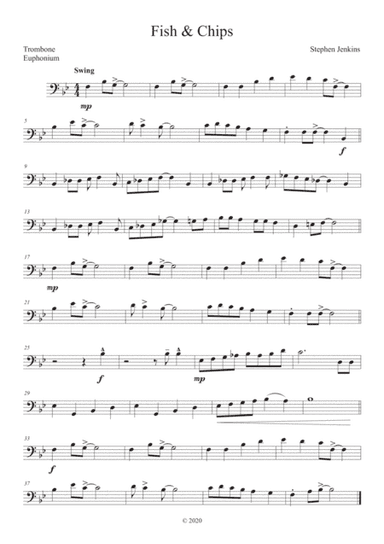 Fish and Chips for Trombone and Piano
