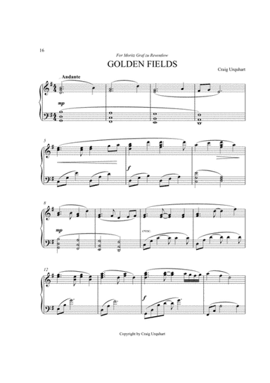 Craig Urquhart -GOLDEN FIELDS