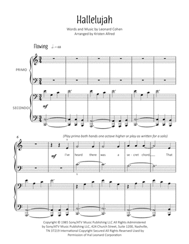 Hallelujah (arr. Kristen Allred)