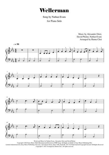 Wellerman (arr. Hanna Choi)