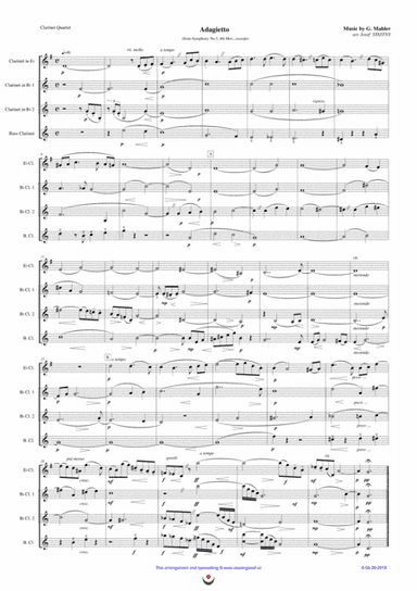 Adagietto (arr. Josef STASTNY)