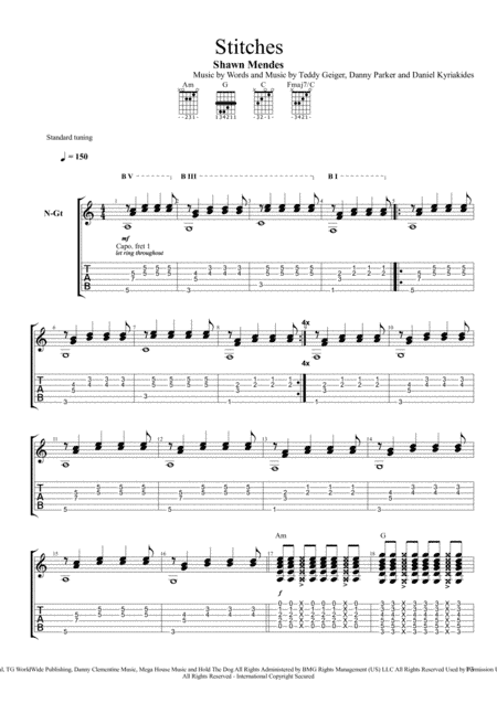 Stitches (arr. José Manuel R.)