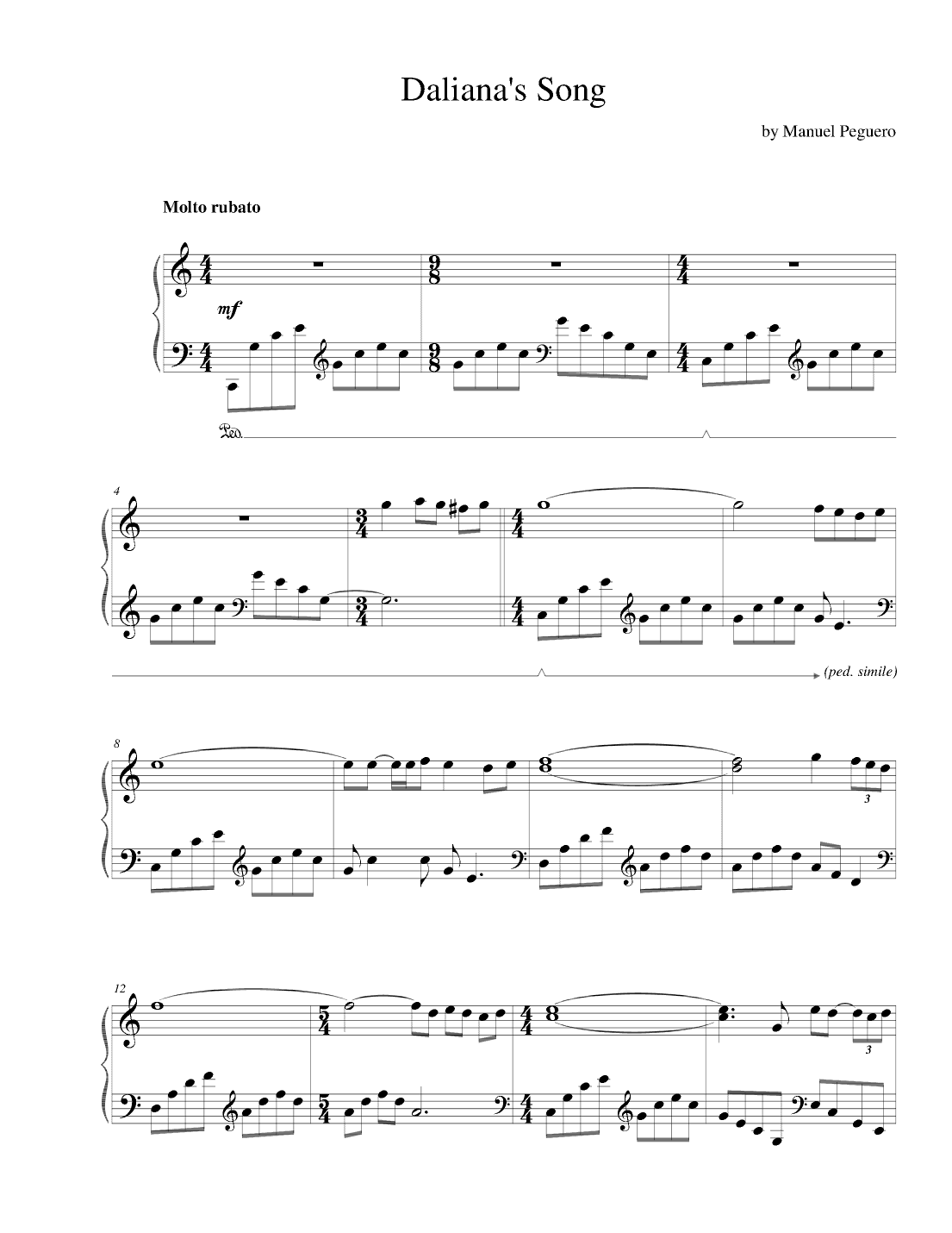 Daliana's Song