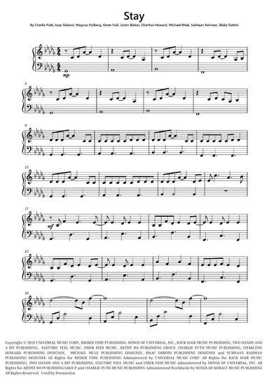 Stay (arr. Thiago Dias)