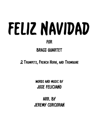 Feliz Navidad (arr. Jeremy Corcoran)