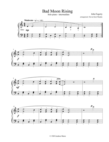 Bad Moon Rising (arr. Steven Kent Murphy)