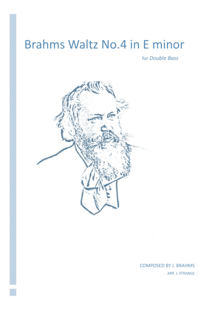 Brahms Waltz No.4 in E minor (Double Bass) (arr. James Strange)