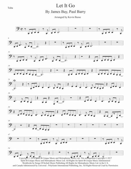 Let It Go (arr. Kevin Busse)