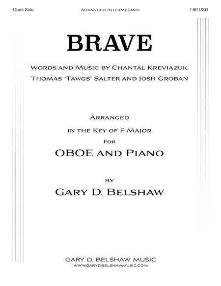 Brave (arr. Gary D. Belshaw (ASCAP))