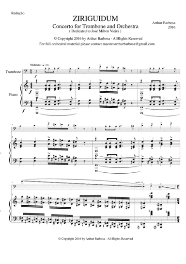 Ziriguidum Trombone Concerto