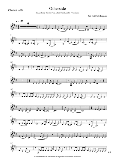Otherside (arr. André Laitano)