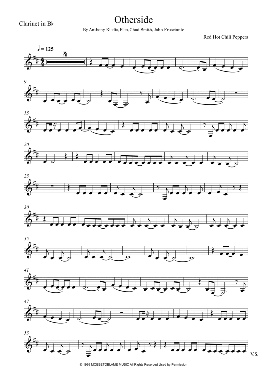 Otherside (arr. André Laitano)