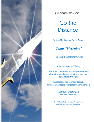 Go The Distance (arr. Amy O'Grady)