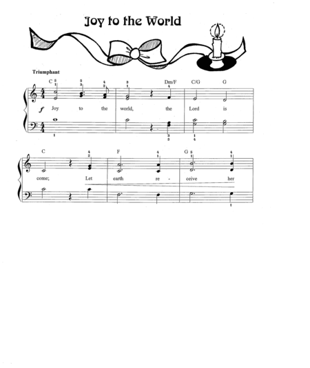 Joy to the World (arr. Sandra Lynch)