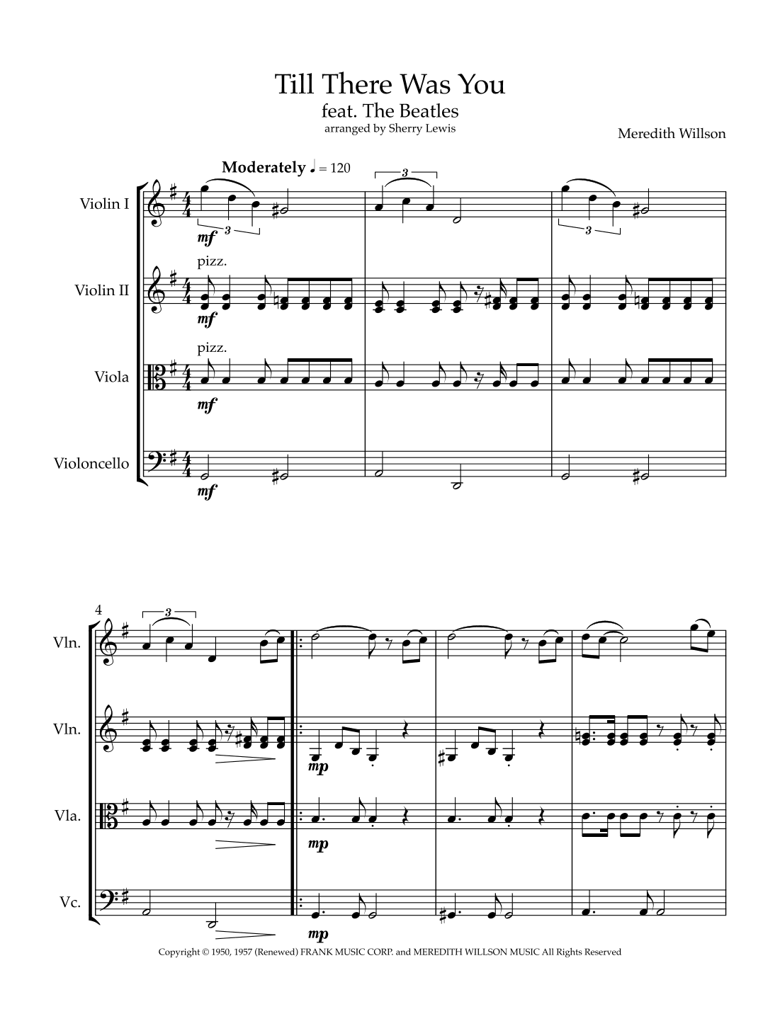 Till There Was You (arr. Sherry Lewis)