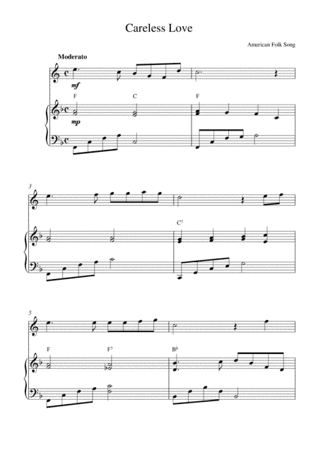 Careless Love (arr. Kaiserin Rebecca)
