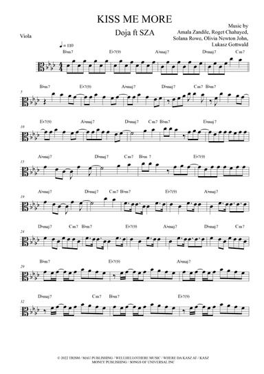 Kiss Me More (arr. Anderson Quevedo)