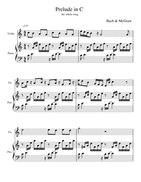 Prelude in C