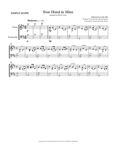 Your Hand In Mine (arr. Sherry Lewis)