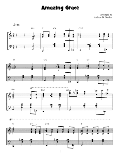 Amazing Grace (arr. Andrew D. Gordon)