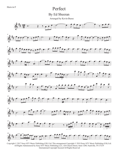 Perfect (arr. Kevin Busse)