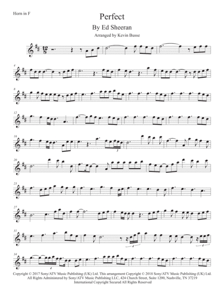 Perfect (arr. Kevin Busse)
