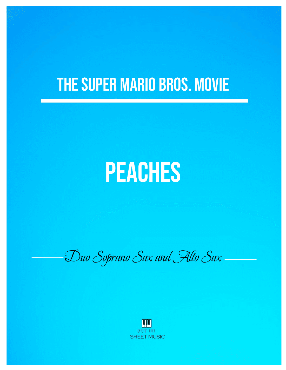 Peaches (arr. ANDRE LAITANO)