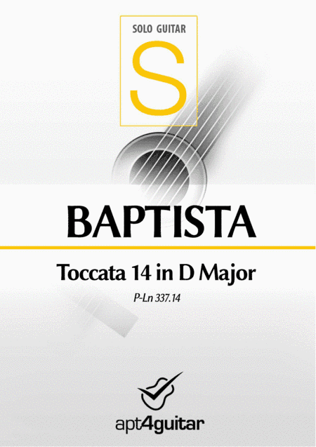 Toccata 14 in D Major (arr. Roberto García)