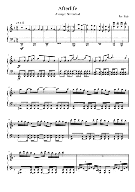 Afterlife (arr. Jan Zajc)