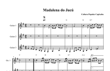 Madalena do Jucú (arr. Rafael Milhomem)