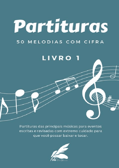 Partituras - 50 Melodias com cifra - Livro 1