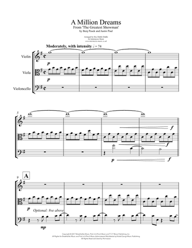 A Million Dreams (arr. Hey Diddle Diddle)