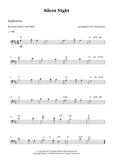 Silent Night (arr. P.H. Damasceno)