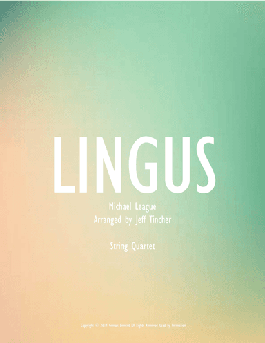 Lingus (arr. Jeff Tincher)
