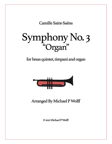 Symphony No. 3 "Organ" (arr. Michael P Wolff)