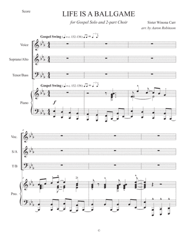 Life is a Ballgame (arr. Aaron Robinson)