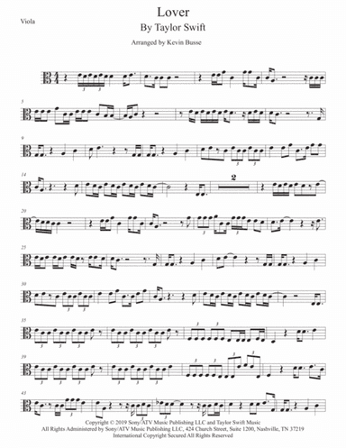 Lover (arr. Kevin Busse)