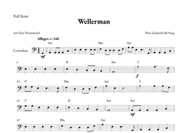 Wellerman (arr. Tom Drummond)