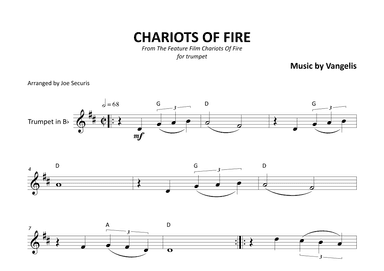 Chariots Of Fire (arr. Joe Securis)