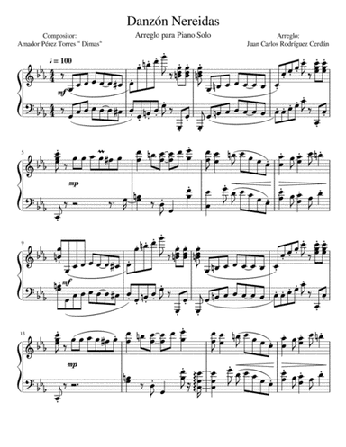 Nereidas (arr. Juan Carlos Rodriguez Cerdan)