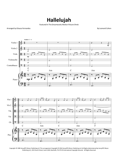 Hallelujah (arr. Glauco Fernandes)