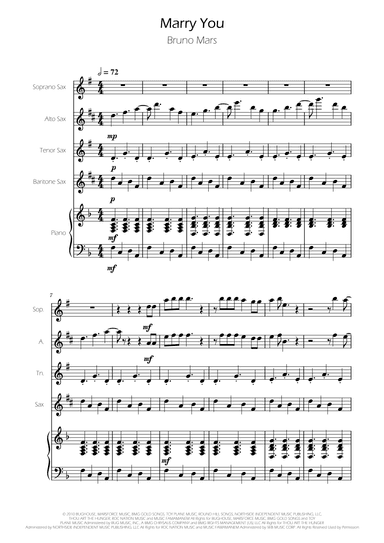 Marry You (arr. Ygor Nunes)